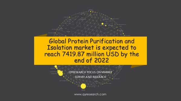 Global Protein Purification and Isolation market