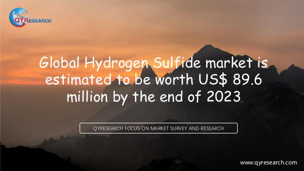Global Hydrogen Sulfide market research