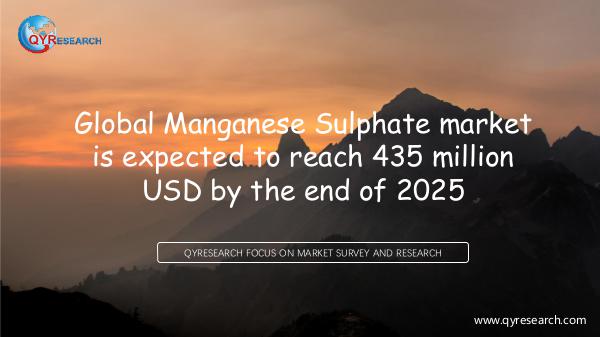 Global Manganese Sulphate market research