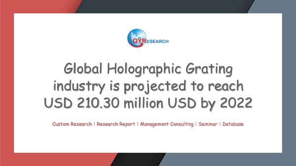 QYR Market Research Global Holographic Grating market research