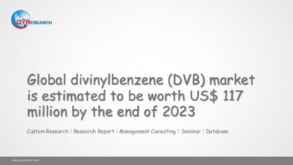 Global divinylbenzene (DVB) market research