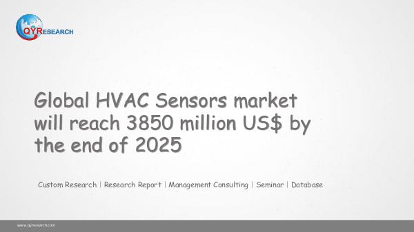 QYR Market Research Global HVAC Sensors market research