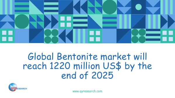 QYR Market Research Global Bentonite market research report
