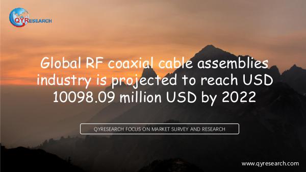 QYR Market Research Global RF coaxial cable assemblies market research