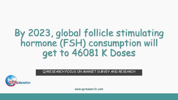 Global follicle stimulating hormone (FSH) market