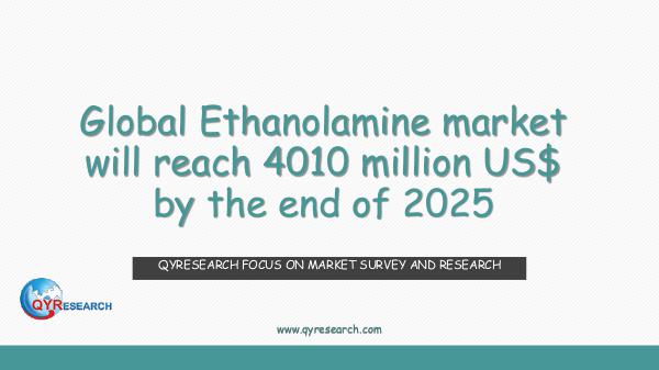 Global Ethanolamine market research