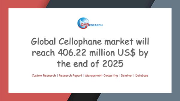 QYR Market Research Global Cellophane market research