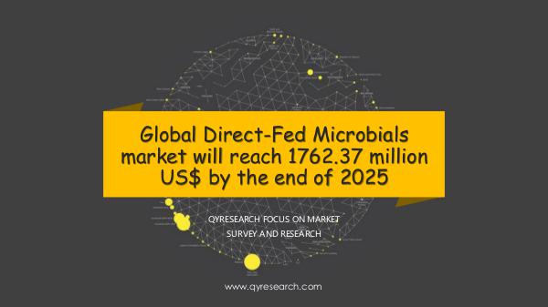 QYR Market Research Global Direct-Fed Microbials market research