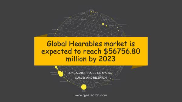 QYR Market Research Global Hearables market research