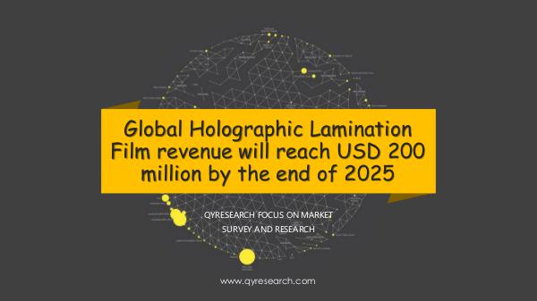 Global Holographic Lamination Film market research