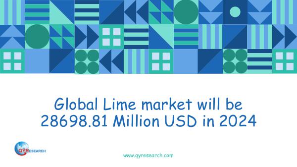 QYR Market Research Global Lime market research