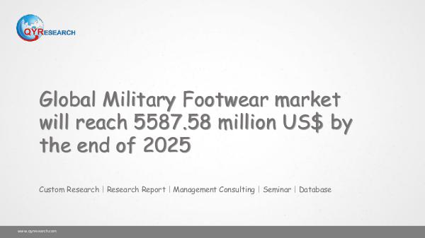 QYR Market Research Global Military Footwear market research