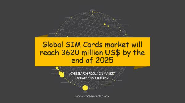 QYR Market Research Global SIM Cards market research