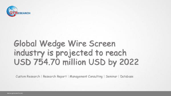 Global Wedge Wire Screen market research
