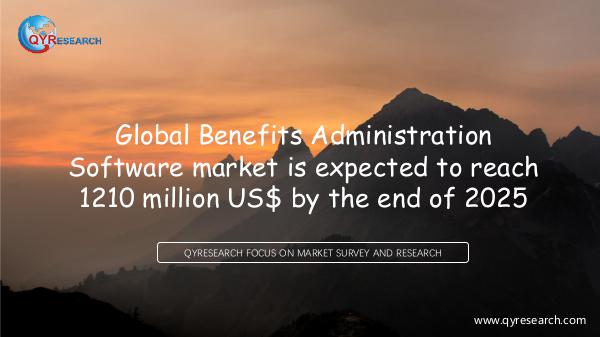 QYR Market Research Global Benefits Administration Software market