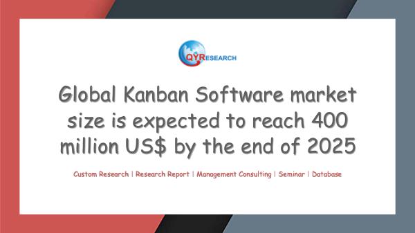QYR Market Research Global Kanban Software market research