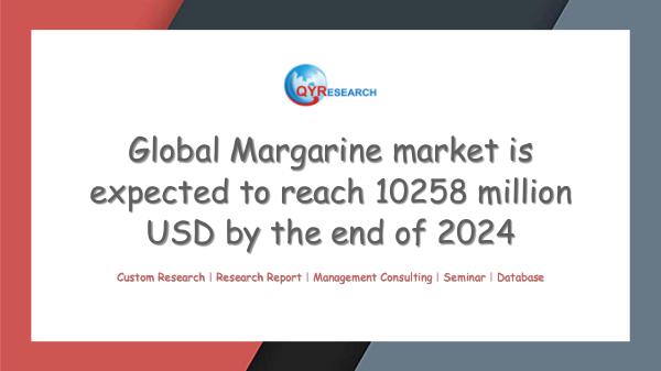 QYR Market Research Global Margarine market research