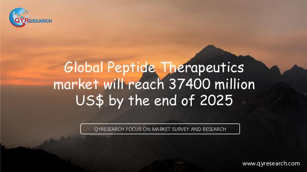 QYR Market Research Global Peptide Therapeutics market research