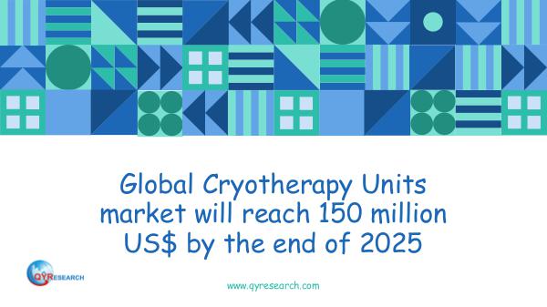 Global Cryotherapy Units market research