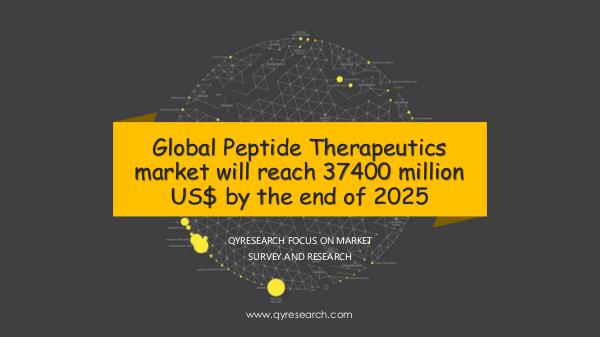 QYR Market Research Global Peptide Therapeutics market research