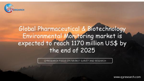 QYR Market Research Pharmaceutical Biotechnology Environmental Monitor