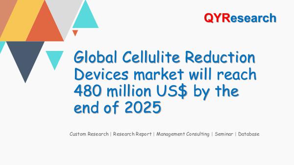 Global Cellulite Reduction Devices market