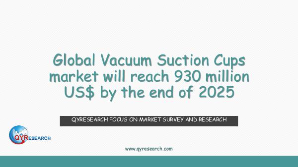 Global Vacuum Suction Cups market research