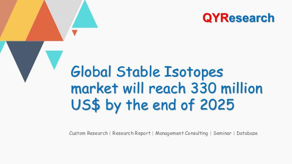 Global Stable Isotopes market research