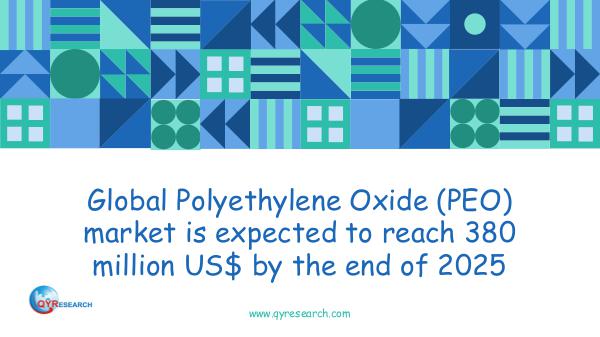 QYR Market Research Global Polyethylene Oxide (PEO) market research