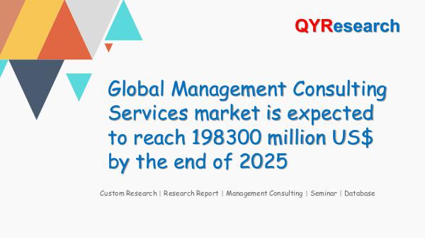 Global Management Consulting Services market
