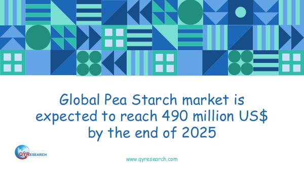 QYR Market Research Global Pea Starch market research