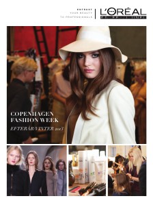 L'Oreal Professionnel CPH FW Newsletter Fall 2013