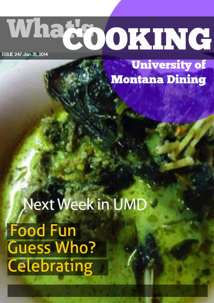 What's Cooking Jan 27, 2014