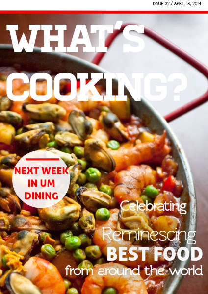 What's Cooking April 18, 2014