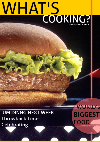 What's Cooking May 2, 2014