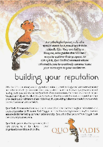 Quo Vadis Communications Brochure October 2013