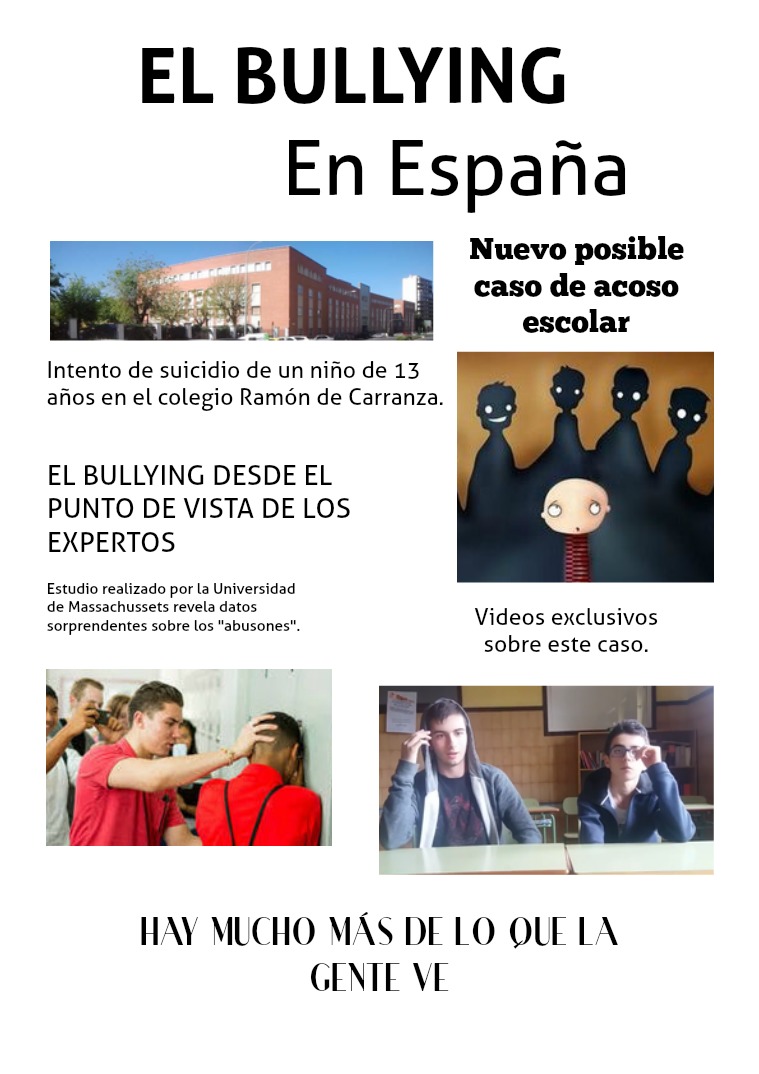 El Bullying en España Bullying Lengua