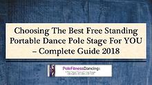 Choosing The Best Free Standing Portable Dance Pole Stage For Home –