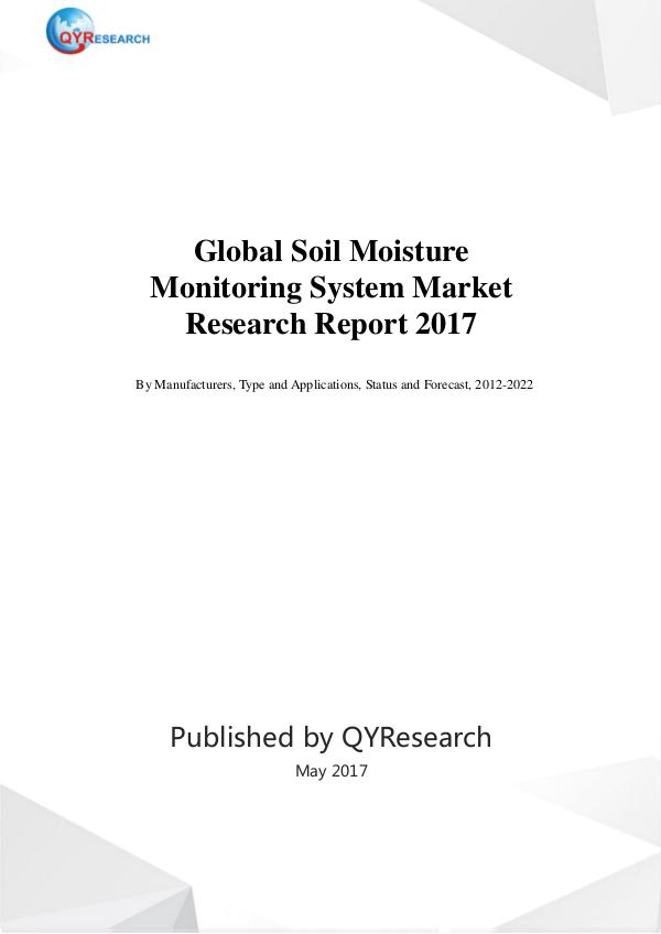 Market Report Soil Moisture Monitoring System