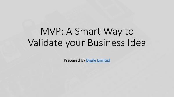 Digile Innovation Magazine MVP: A Smart Way to Validate your Business Idea