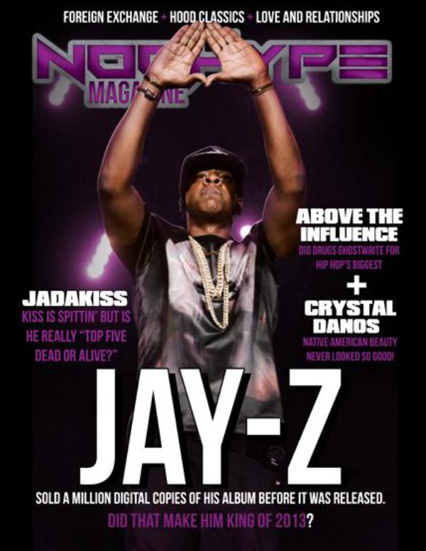 NooHYPE Entertainment Magazine Issue No. 1  Jay-Z Cover
