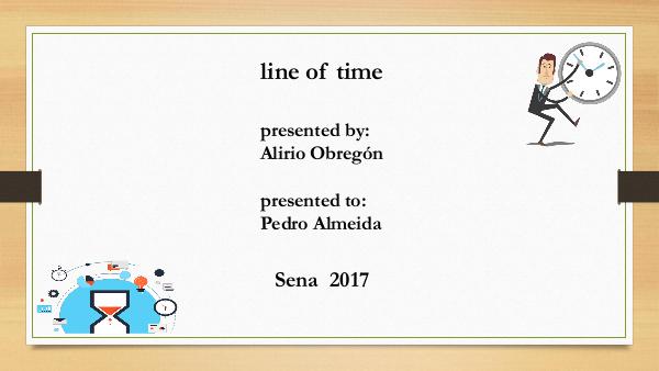 line of time line of time