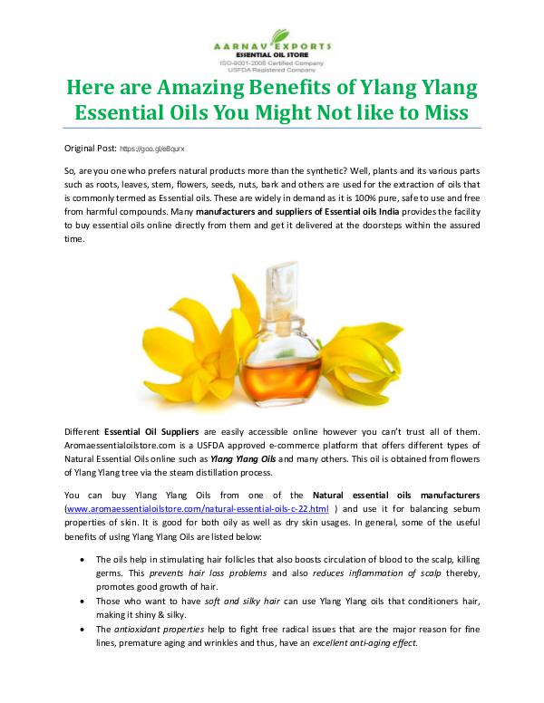 Here Are Amazing Benefits Of Ylang Ylang Essential Oils You Might Not Like To Miss Kiosque De 