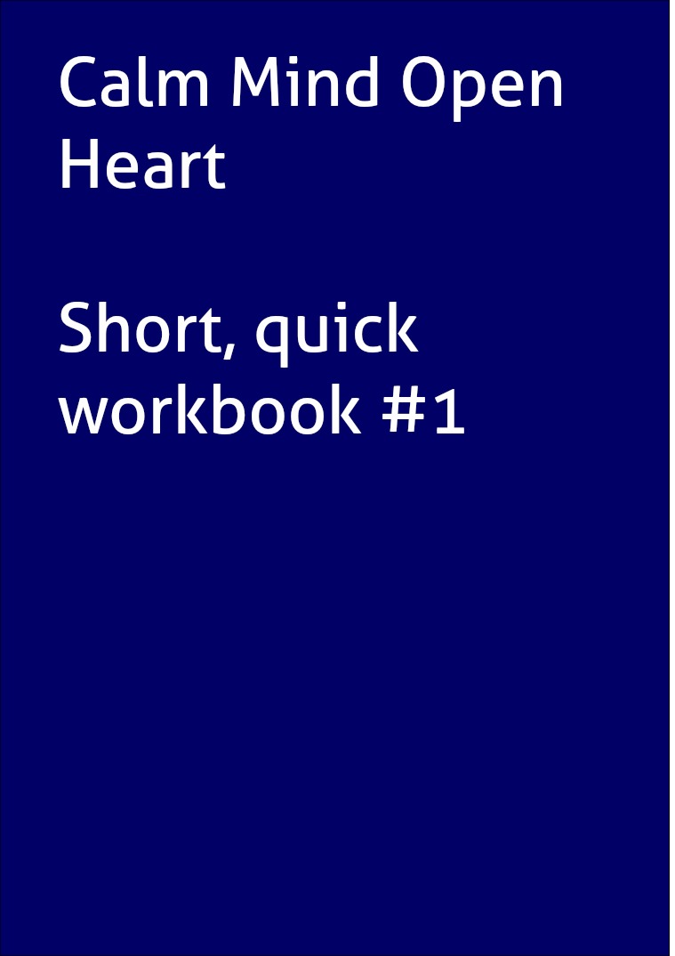 Short, quick workbook #1