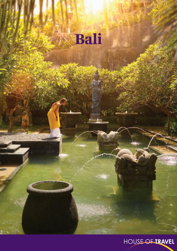 House of travel Bali Brochure 2017