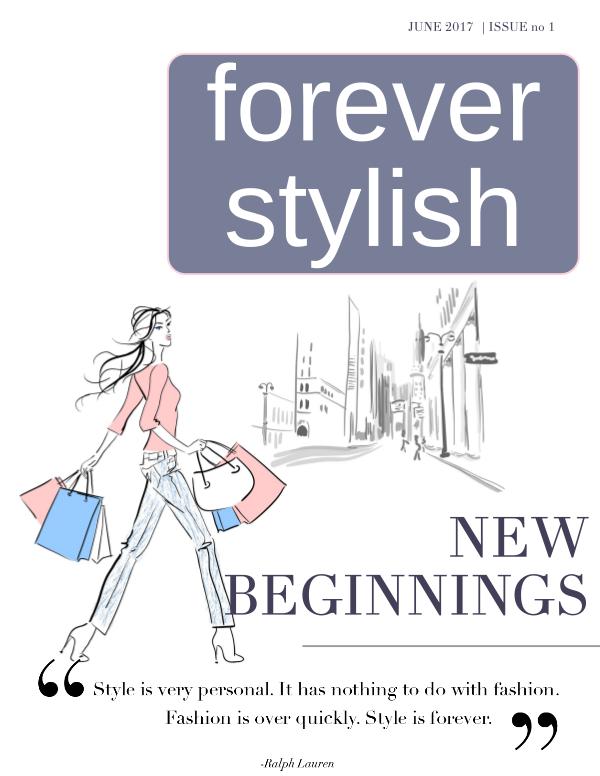 Forever Stylish Issue 1 June 2017