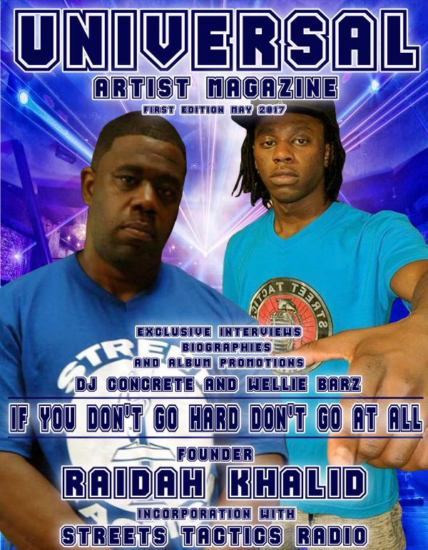 universal artist magazine ...may first issue officail mag