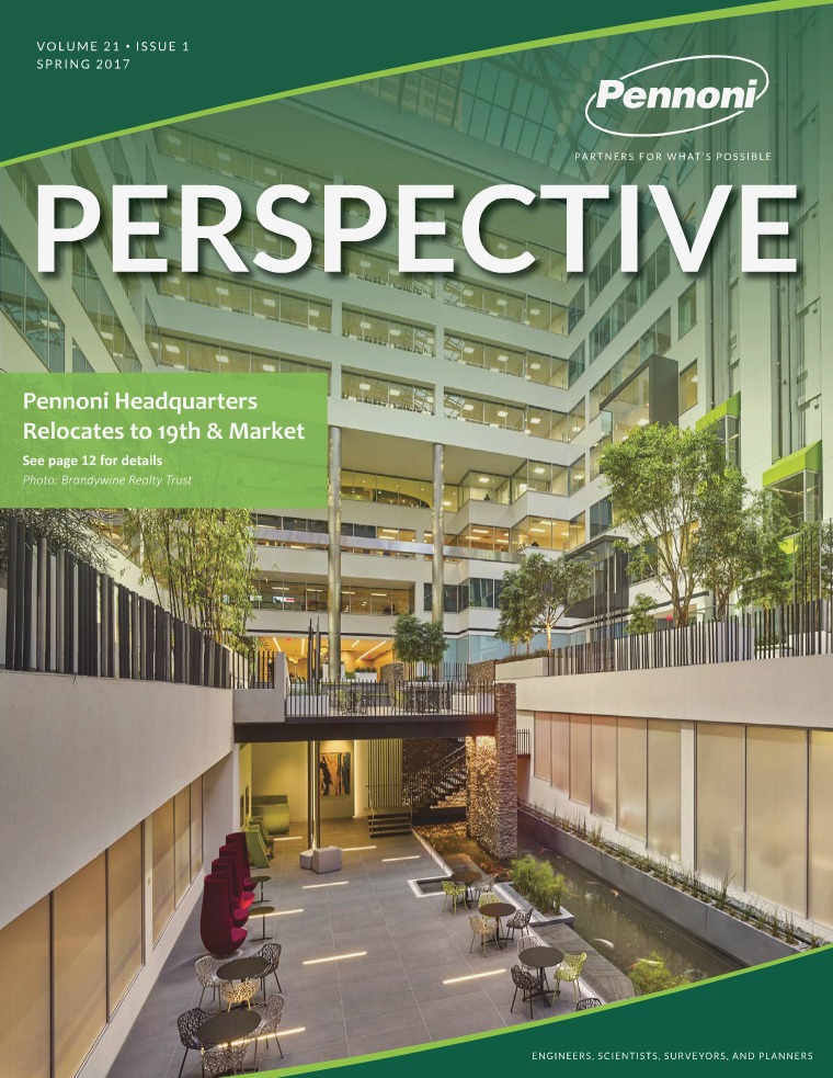 Pennoni Perspective Volume 21  •  Issue 1  •  Spring 2017