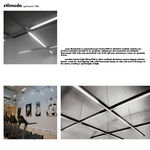 Viabizzuno by Cirrus Lighting - Architectural Lighting Range Stilmoda by Cirrus Lighting