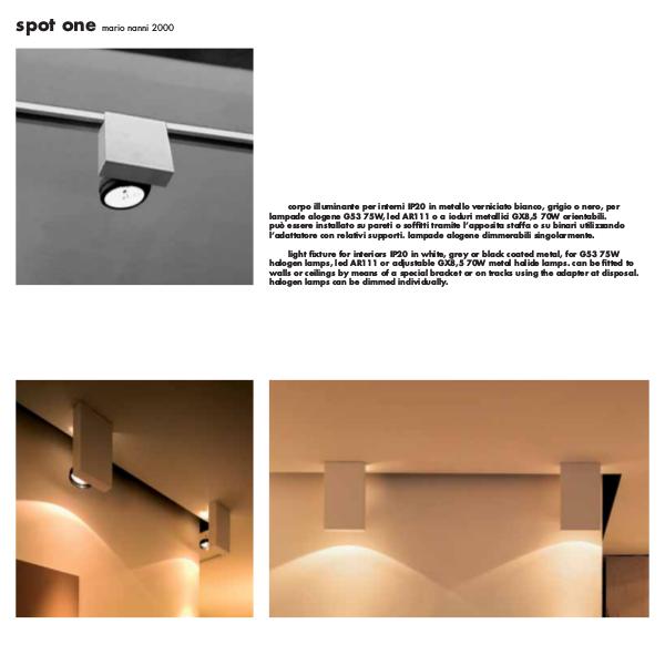 Viabizzuno by Cirrus Lighting - Architectural Lighting Range Spot One by Cirrus Lighting